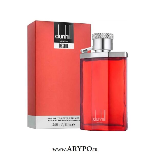 عطر دانهیل دیزایر قرمز مردانه ادو تویلت