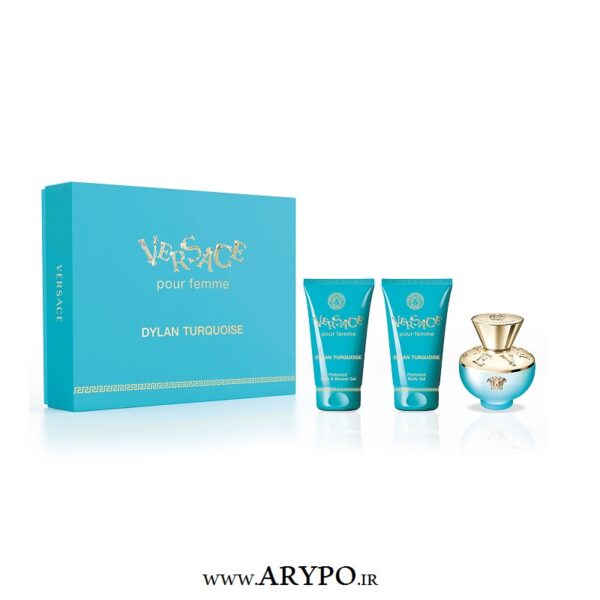 ست زنانه VERSACE مدل DYLAN TURQUOSE pour femme
