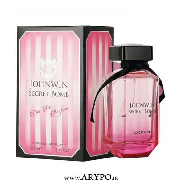 ادکلن جانوینROSE SEDUCTION SECRET مشابه ادکلن victoria secret bombshell