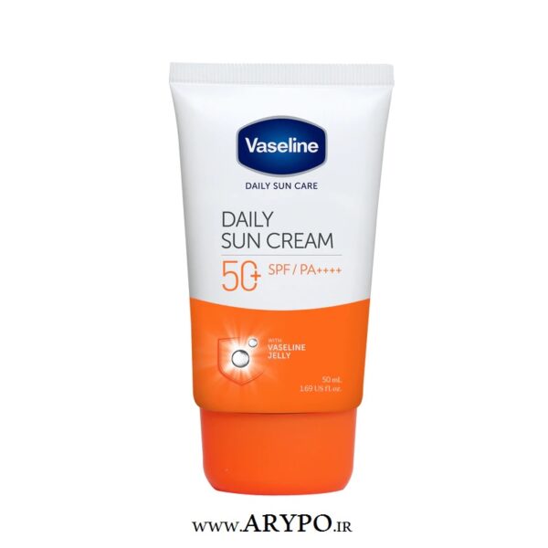 ضدآفتاب VASELINE مدل ++++DAILY SUN CREAM SPF50 / PA