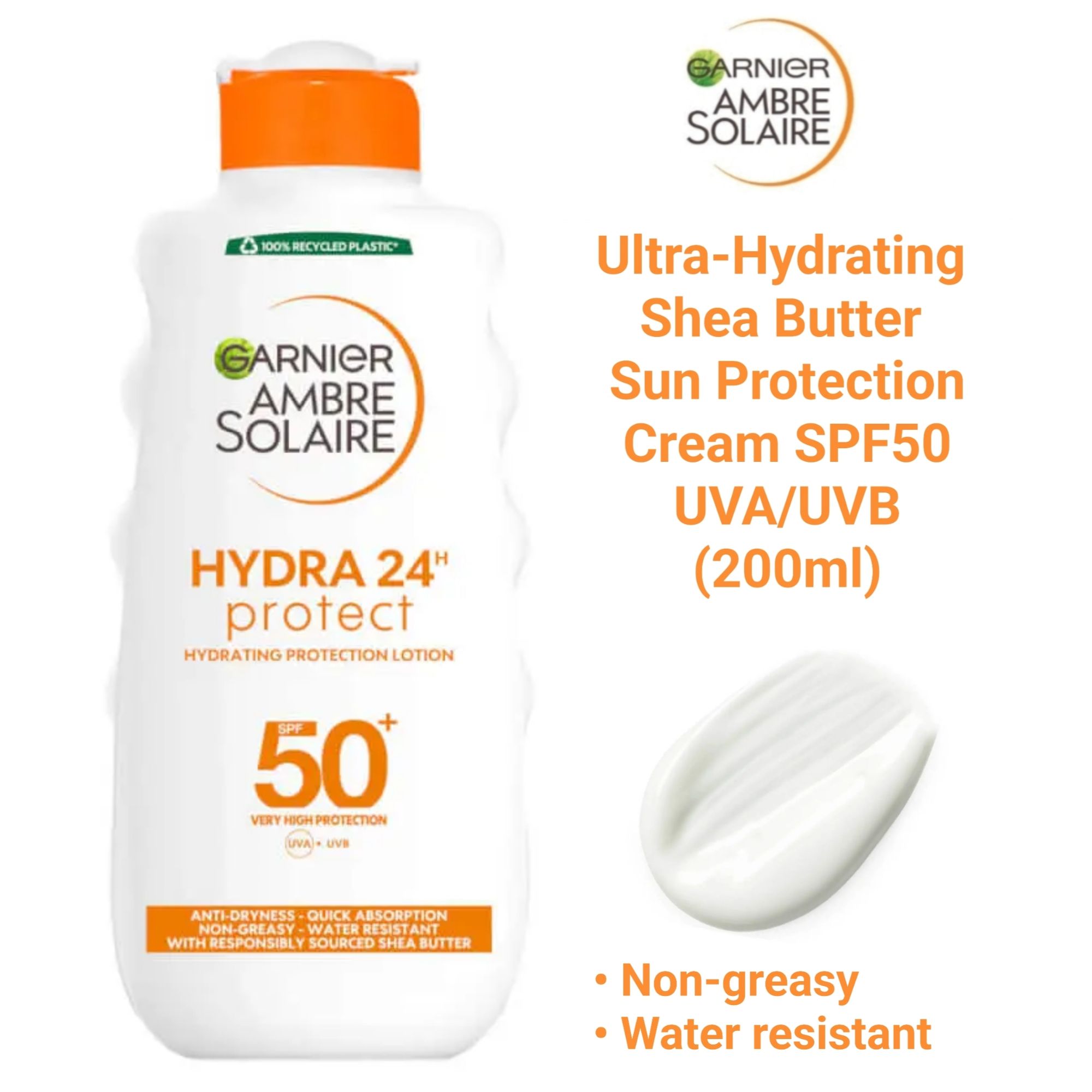 لوسیون ضد آفتاب گارنیر مدل HYDRA 24 protect Spf50