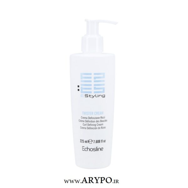 کرم حالت دهنده و ترمیم کننده موی فر TWISTER CREAM اچ اس لاین
