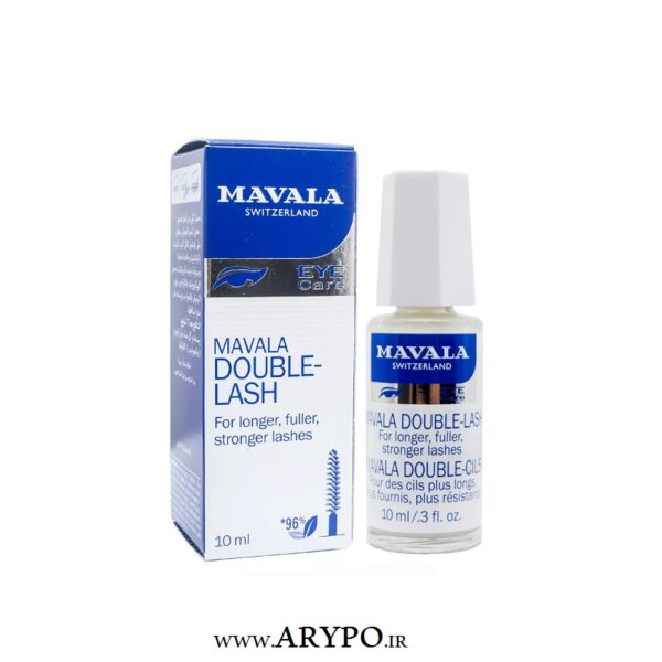 تقویت کننده مژه و ابرو ماوالا مدل Double lash