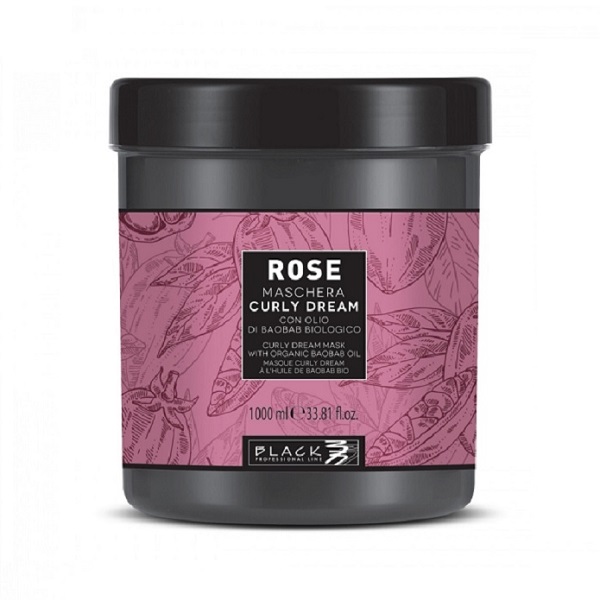ماسک رز مخصوص موهای فر و مجعد Black Propessional Line مدل Rose Shampoo Curly Dream