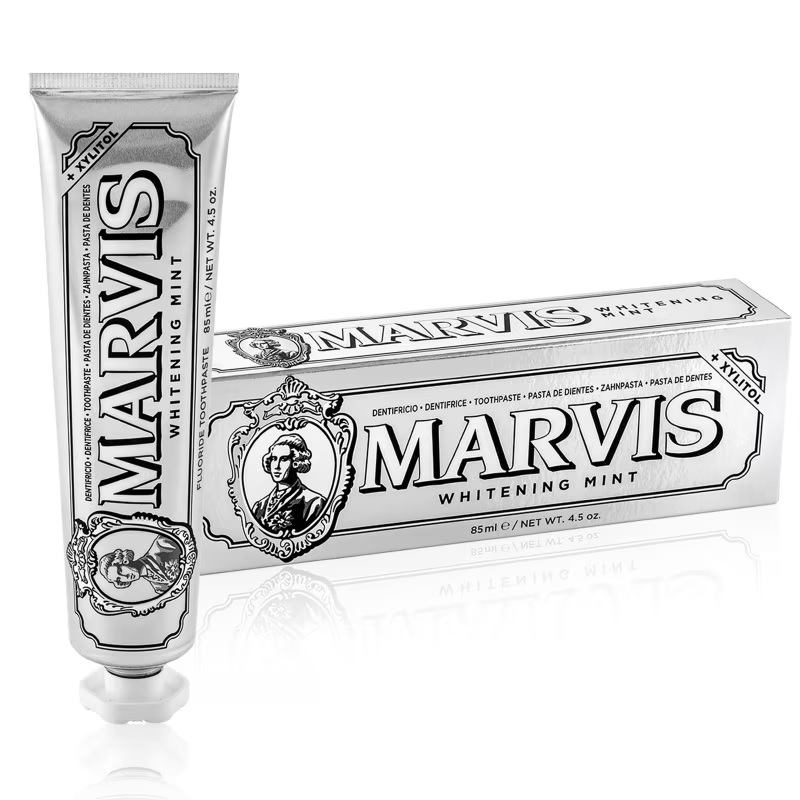 خمیر دندان سفید کننده Marvis مدل Whitening Mint