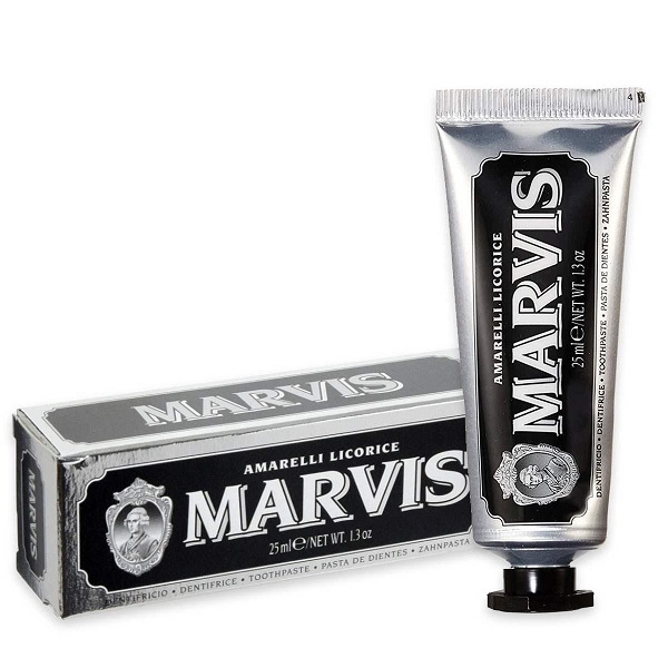 خمیر دندان شیرین بیان Marvis مدل Amarelli Licorice