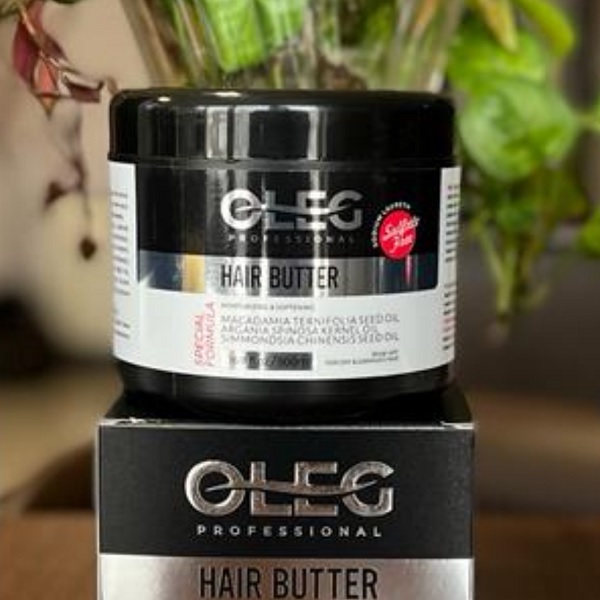 ماسک نرم کننده و مرطوب کننده OLEG مدل HAIR BUTTER