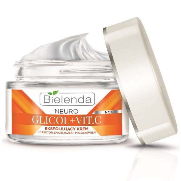 کرم شب لایه بردار Bielenda مدل Neuro Glicol And Vit C 