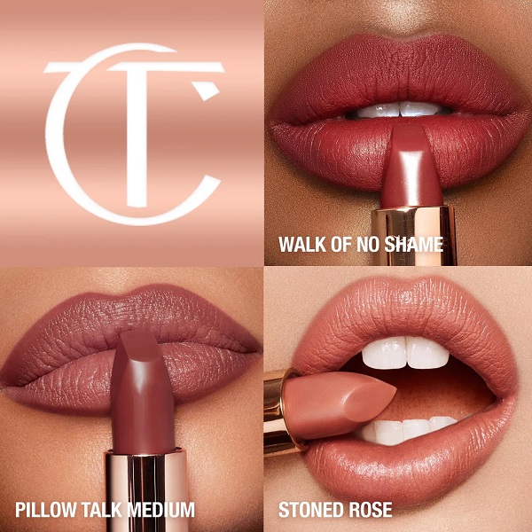 پک مینی رژ جامد Charlotte Tilbury مدل Iconic Mini Lip Trio 