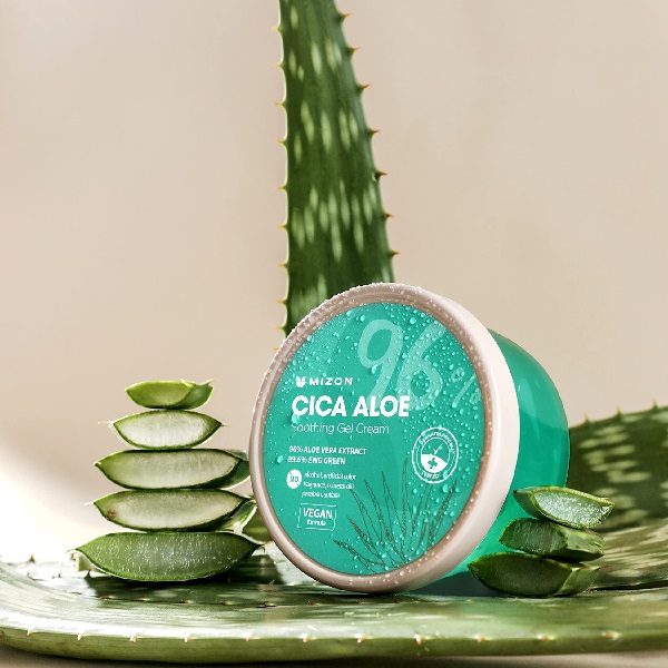 ژل کرم آبرسان MIZON مدل CICA ALOE